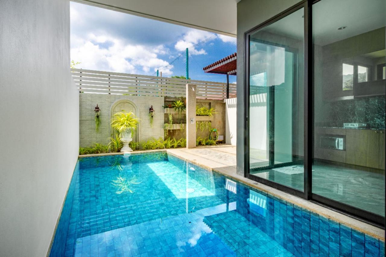 New Luxury Two Bedroom Private Swimming Pool Villa With Complete Supporting Facilities, Convenient For Travel 800 Meters To Kamala Beach H09 Exterior foto