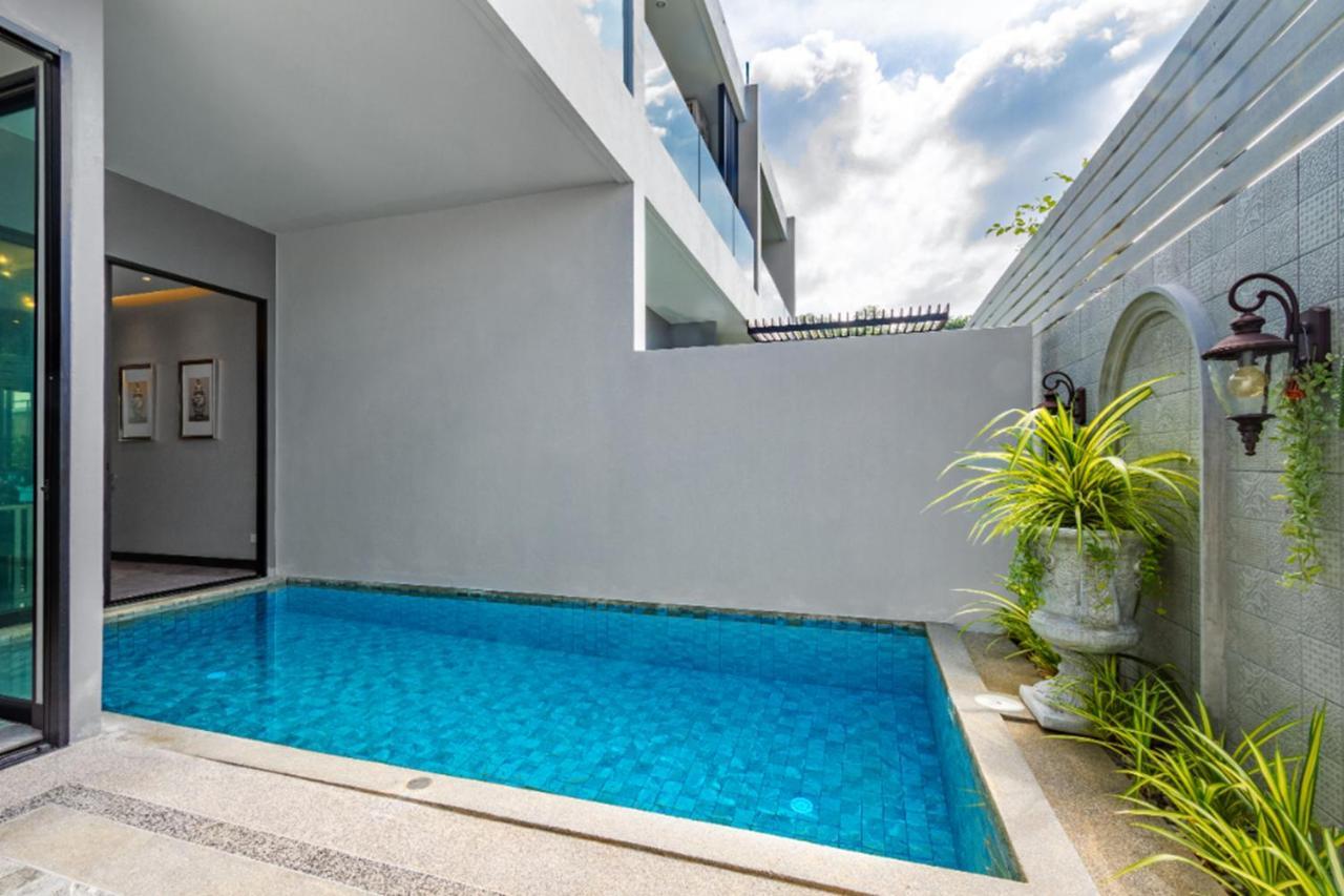 New Luxury Two Bedroom Private Swimming Pool Villa With Complete Supporting Facilities, Convenient For Travel 800 Meters To Kamala Beach H09 Exterior foto